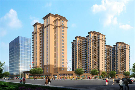 城东城嘉东方名都3室2厅2卫125.54m2毛坯房